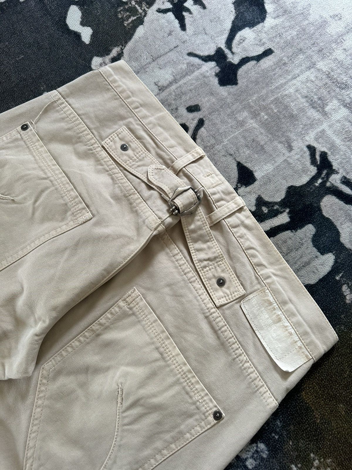 Neil Barrett A/W 2004 - Neil Barret buckle back hybrid pants Size US 33 - 9 Thumbnail