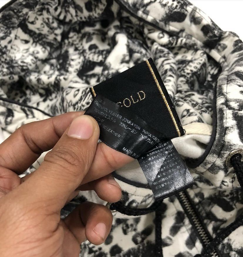 Hysteric Glamour × Japanese Brand × semanticdesign Roen Skull light jacket black and white retro punk Size US M / EU 48-50 / 2 - 6 Thumbnail