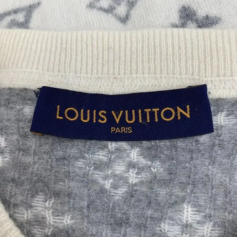 Louis Vuitton Louis Vuitton Beige Cashmere Knit Pullover Sweater . Size US XL / EU 56 / 4 - 5 Thumbnail