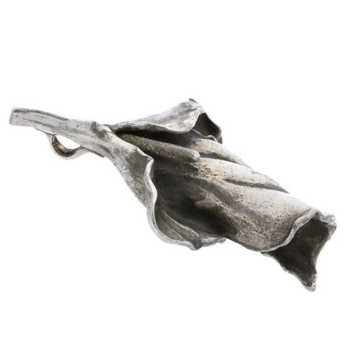 Chrome Hearts Chrome Hearts Silver Lily Pendant Necklace Size ONE SIZE - 5 Thumbnail