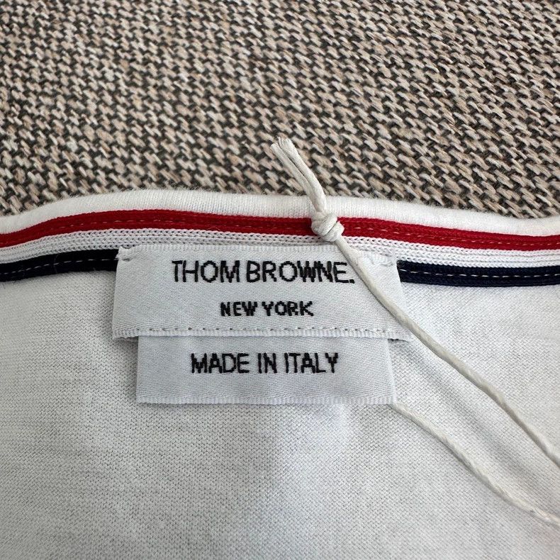 Thom Browne Thom Browne Short sleeves with color stripes Size US S / EU 44-46 / 1 - 3 Thumbnail