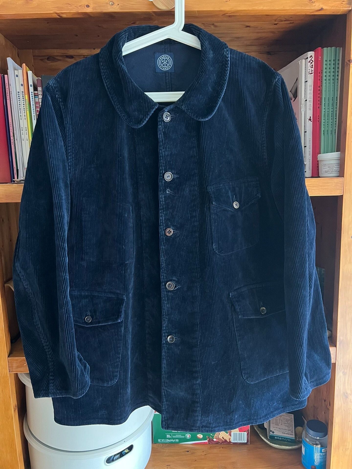 Porter Classic PORTER CLASSIC Indigo Corduroy Work Jacket Size US L / EU 52-54 / 3 - 2 Thumbnail