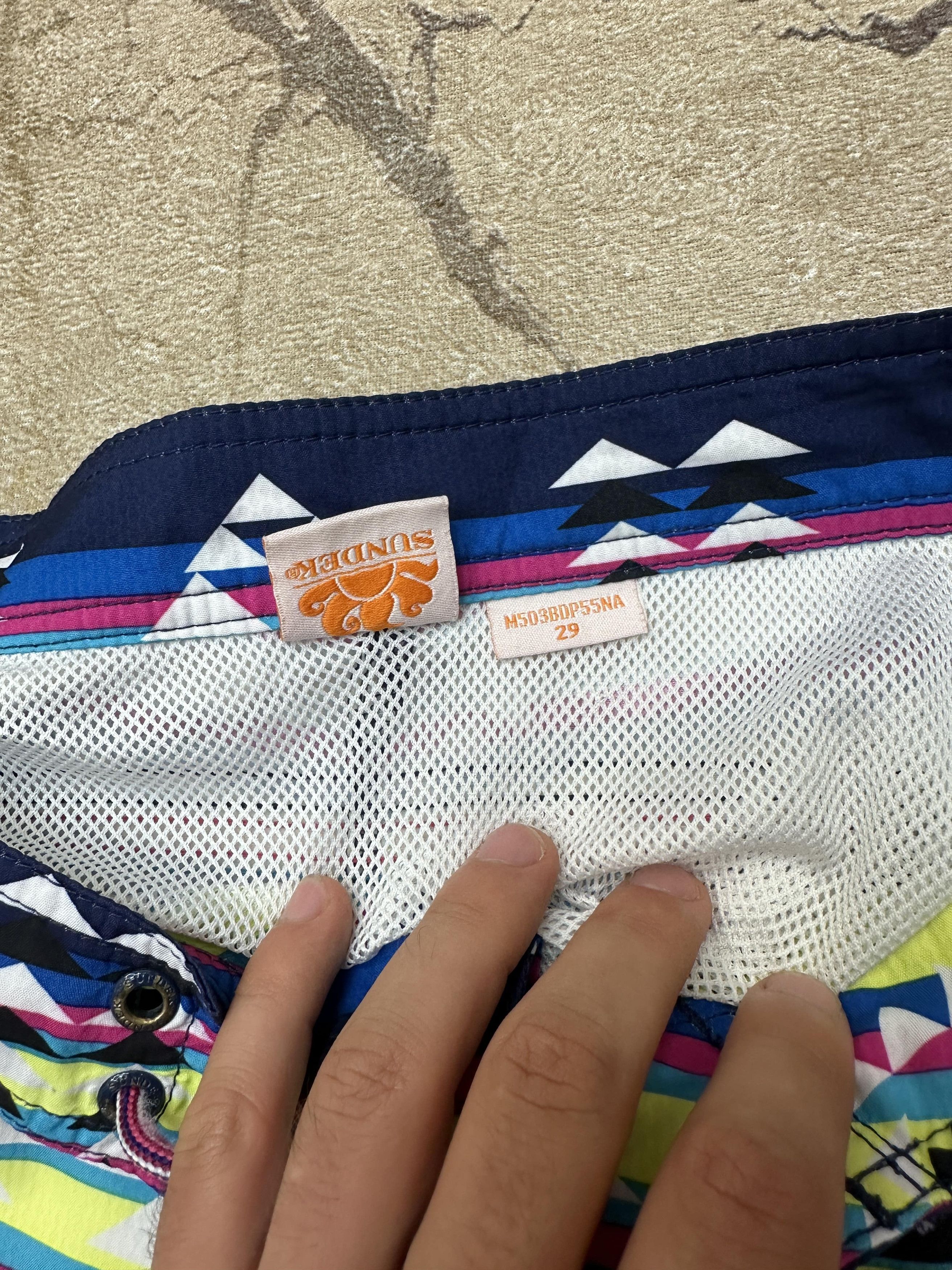 Sundek Roman Style Sundek 29 Beach Shorts Trunks Bath Suit size 29 Size US 29 - 18 Thumbnail