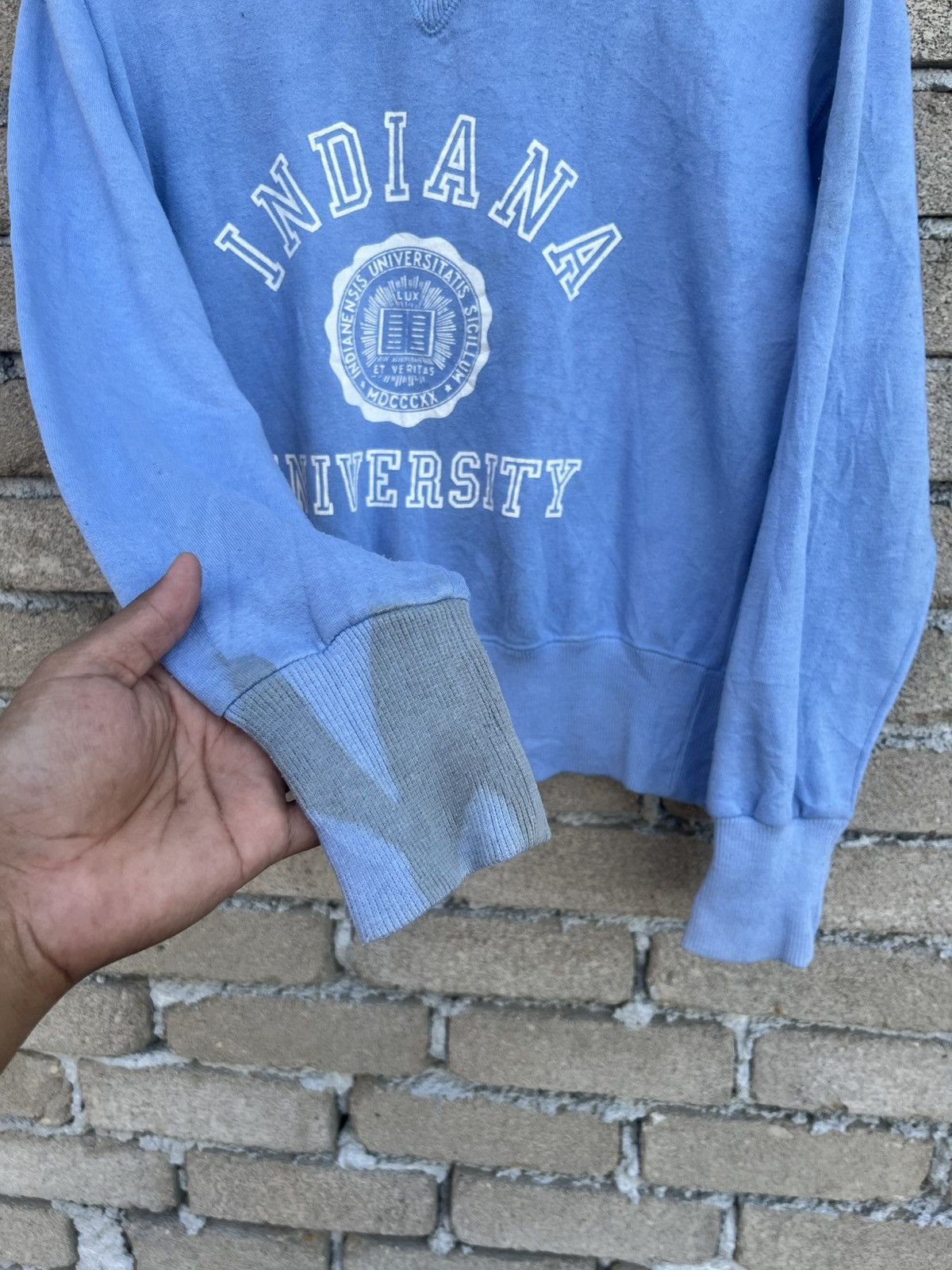 Vintage Vintage Sweatshirt Indiana University Size S / US 4 / IT 40 - 6 Thumbnail