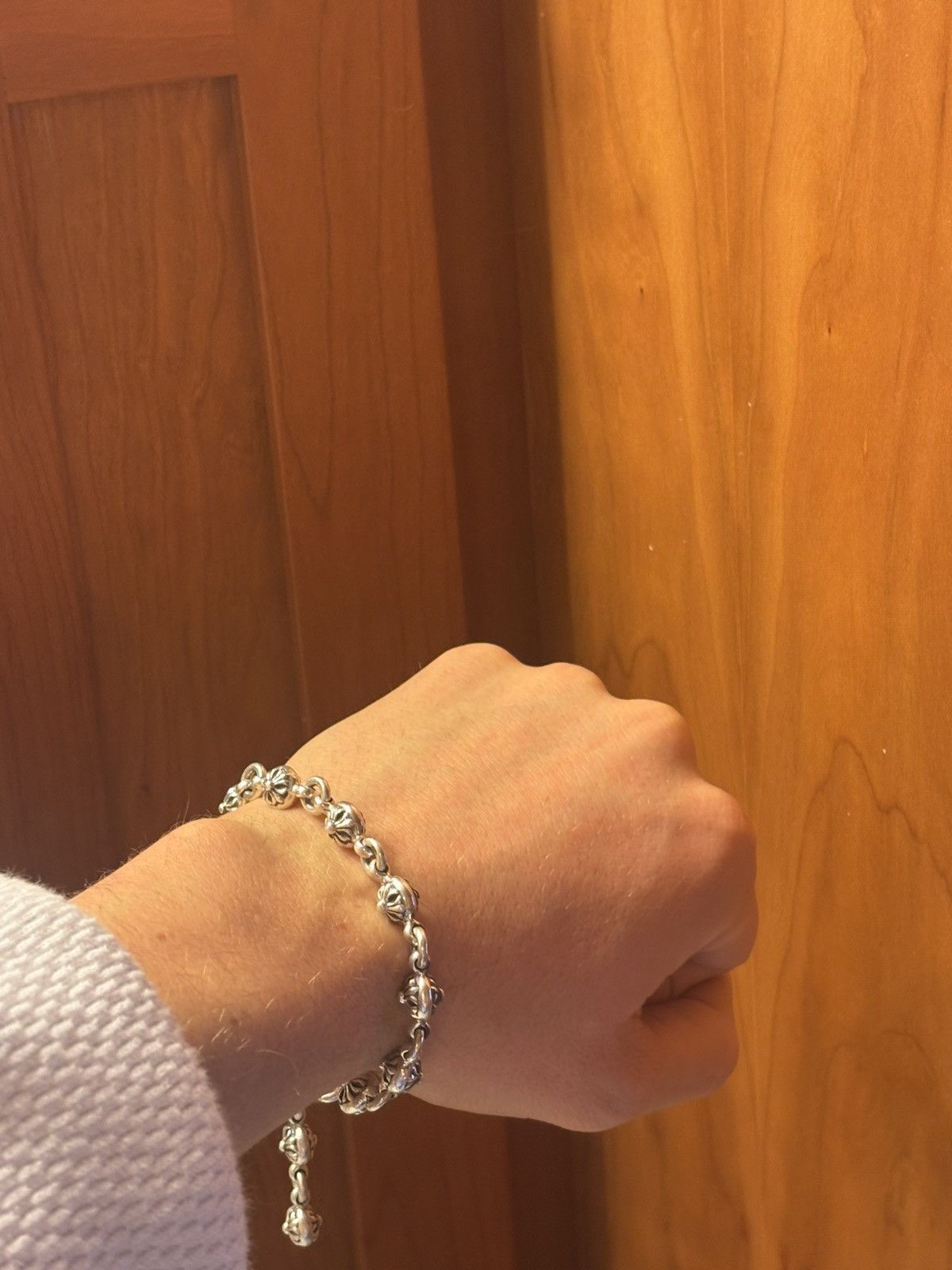 Chrome Hearts Chrome Hearts Cross Ball Bracelet Size ONE SIZE - 4 Thumbnail
