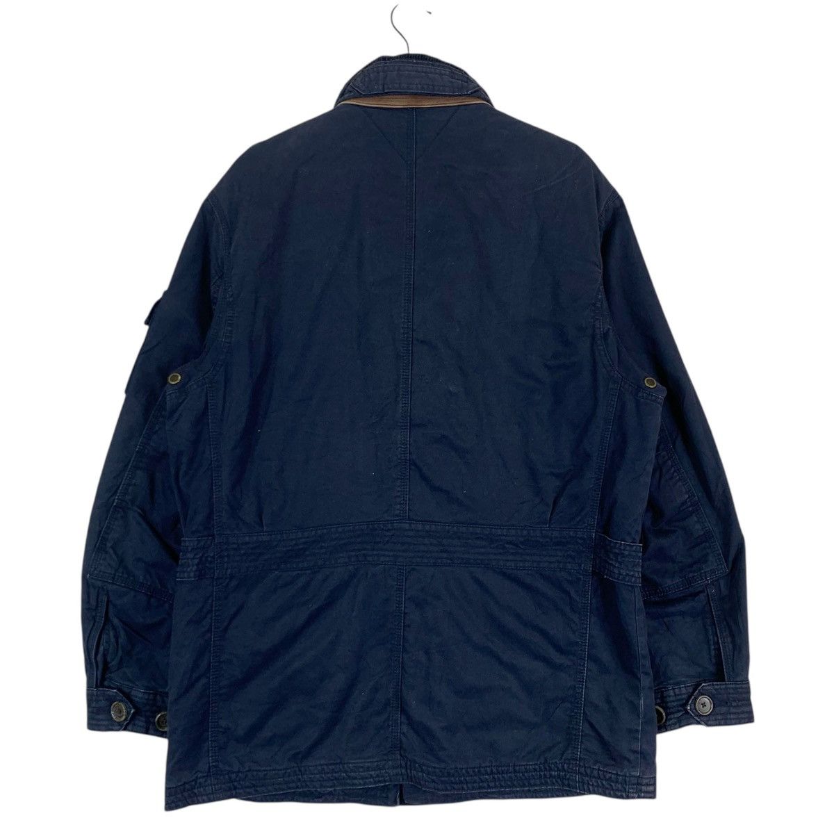 Tommy Hilfiger × Vintage Vintage Tommy Hilfiger Button Heavy Jacket Size US XXL / EU 58 / 5 - 12 Thumbnail