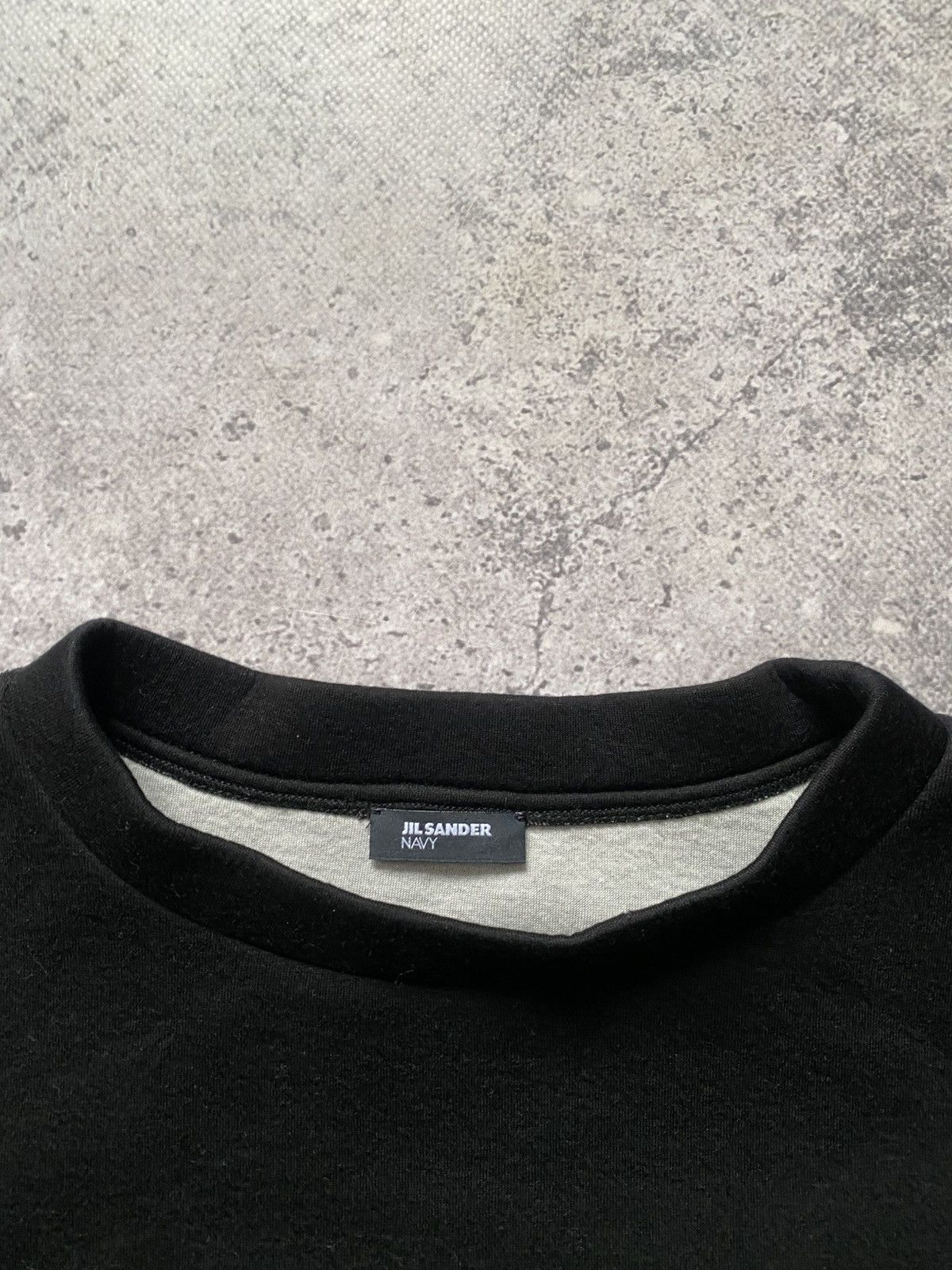 Jil Sander × Uniqlo Jil Sander Navy Sweater Made in Italy Modal Soft Crewneck Jumper Size M / US 6-8 / IT 42-44 - 2 Thumbnail