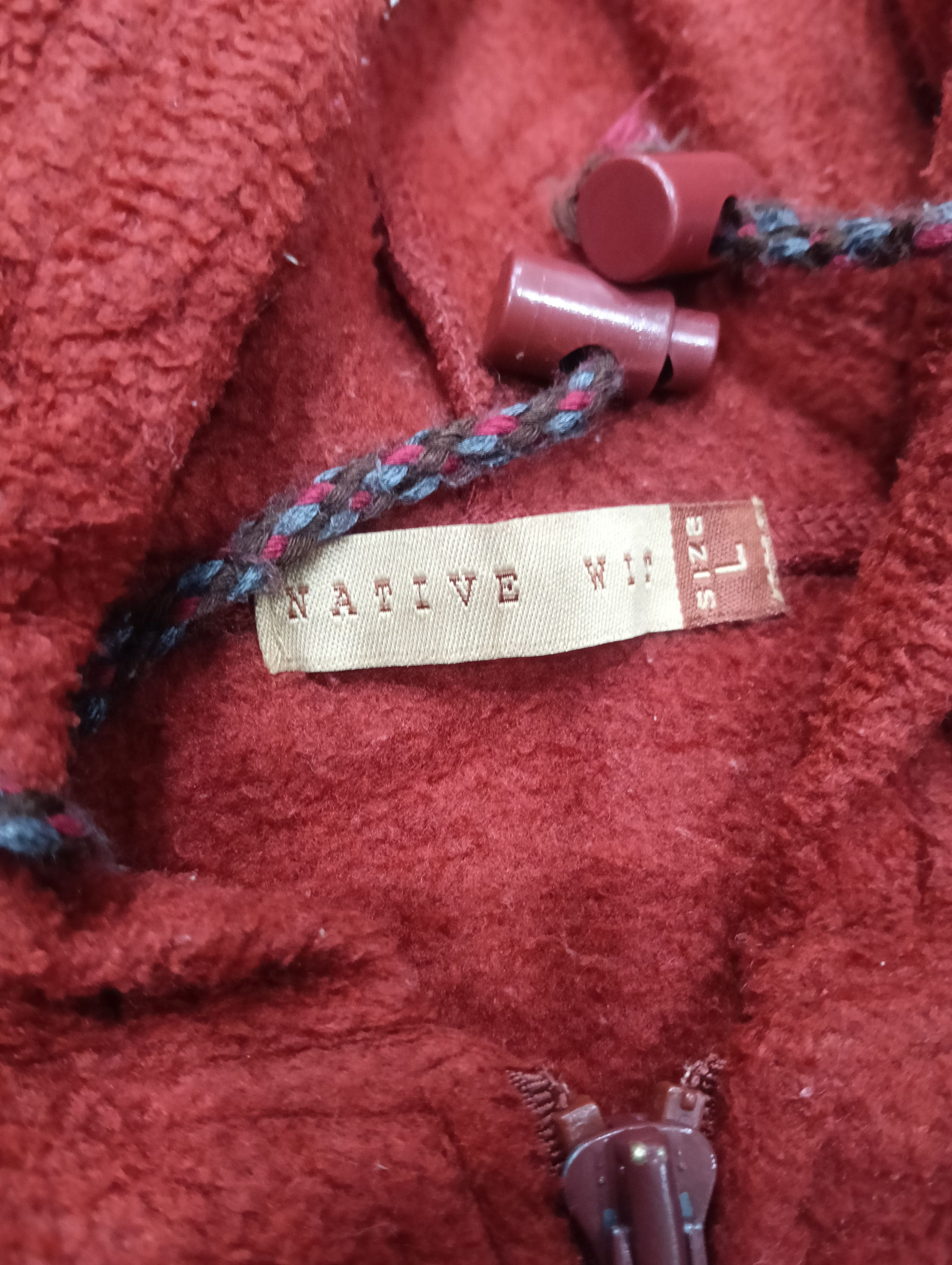 Japanese Brand × Native Vintage Sakuraya Shoji Fleece Hooded Jacket Size US L / EU 52-54 / 3 - 7 Thumbnail
