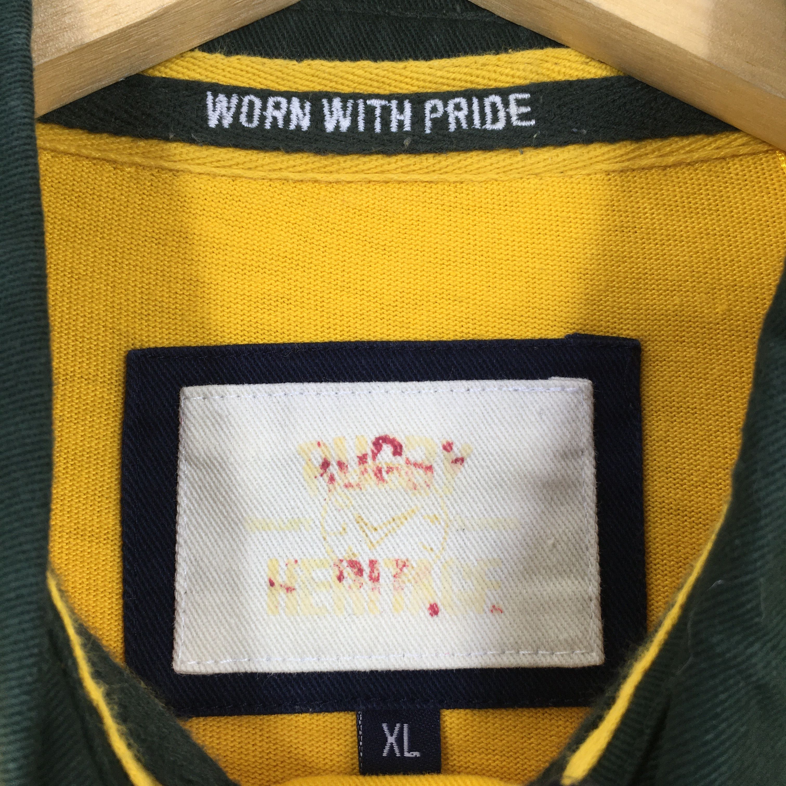 Canterbury of New Zealand Vintage Wallabies Australia Union Rugby Shirt XLarge Size US XL / EU 56 / 4 - 5 Thumbnail