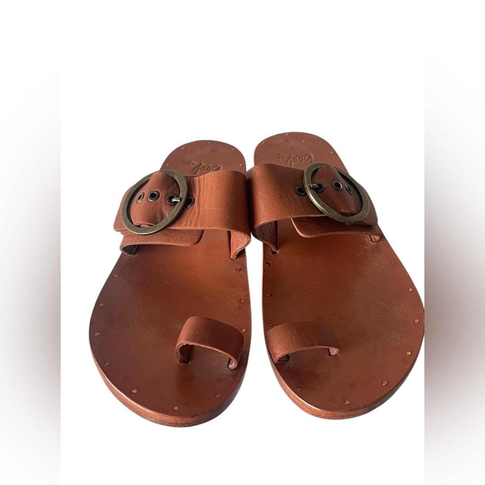 beek Beek Swift Loop Toe Sandal - Brown Size:9 Size US 9 / IT 39 - 2 Thumbnail