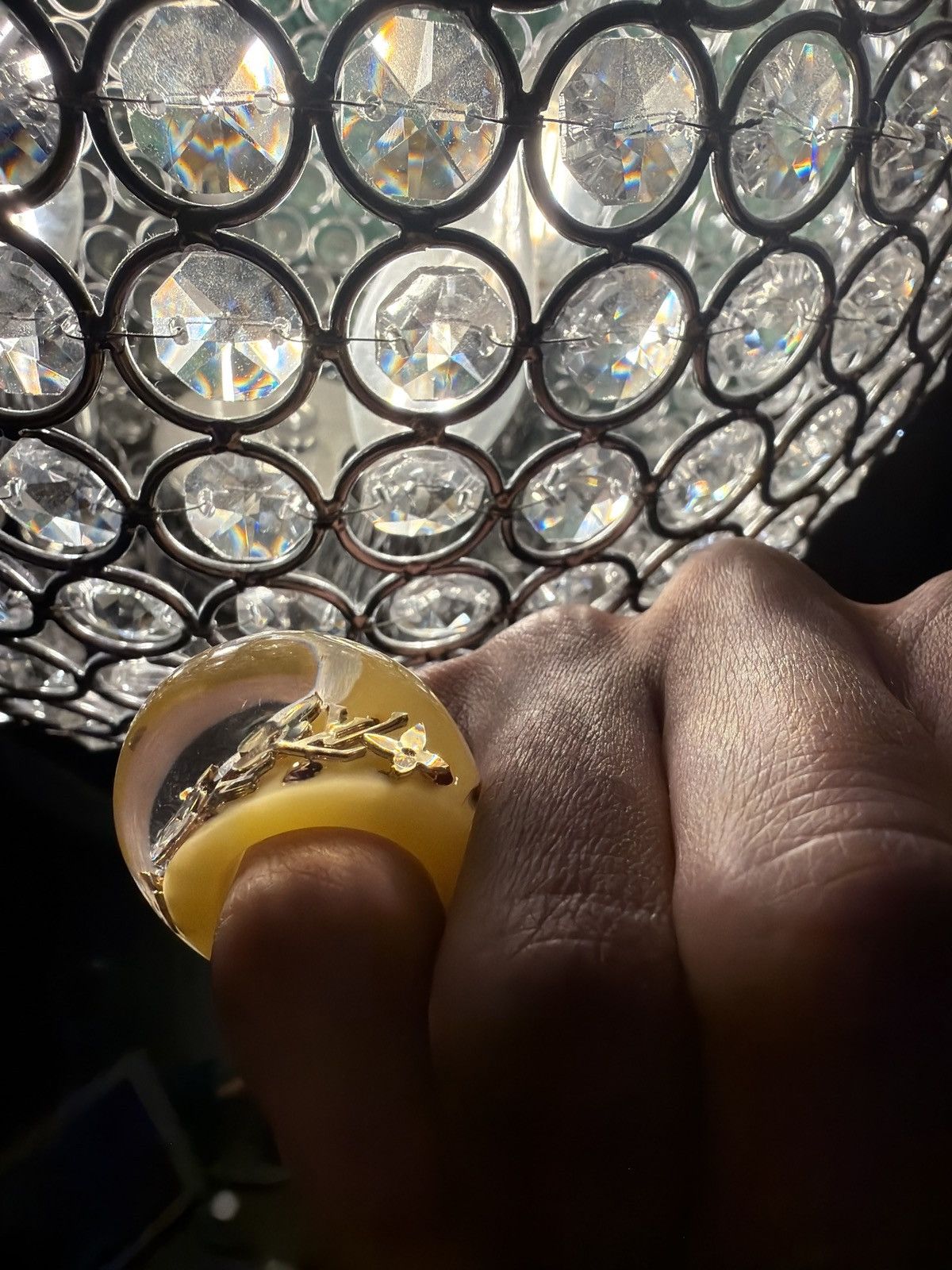 Louis Vuitton Louis Vuitton resin ring Size ONE SIZE - 5 Thumbnail