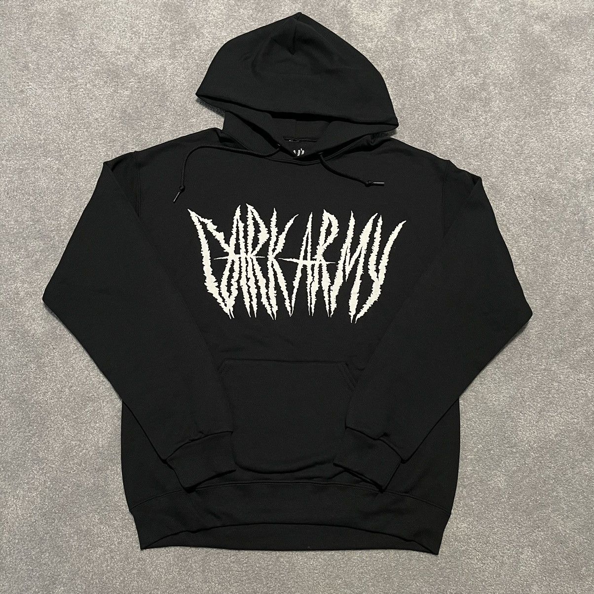 Plague Boulevard Lil Darkie Spider Gang Small Dark One Dark Army Metal Hoodie Size US L / EU 52-54 / 3 - 2 Thumbnail