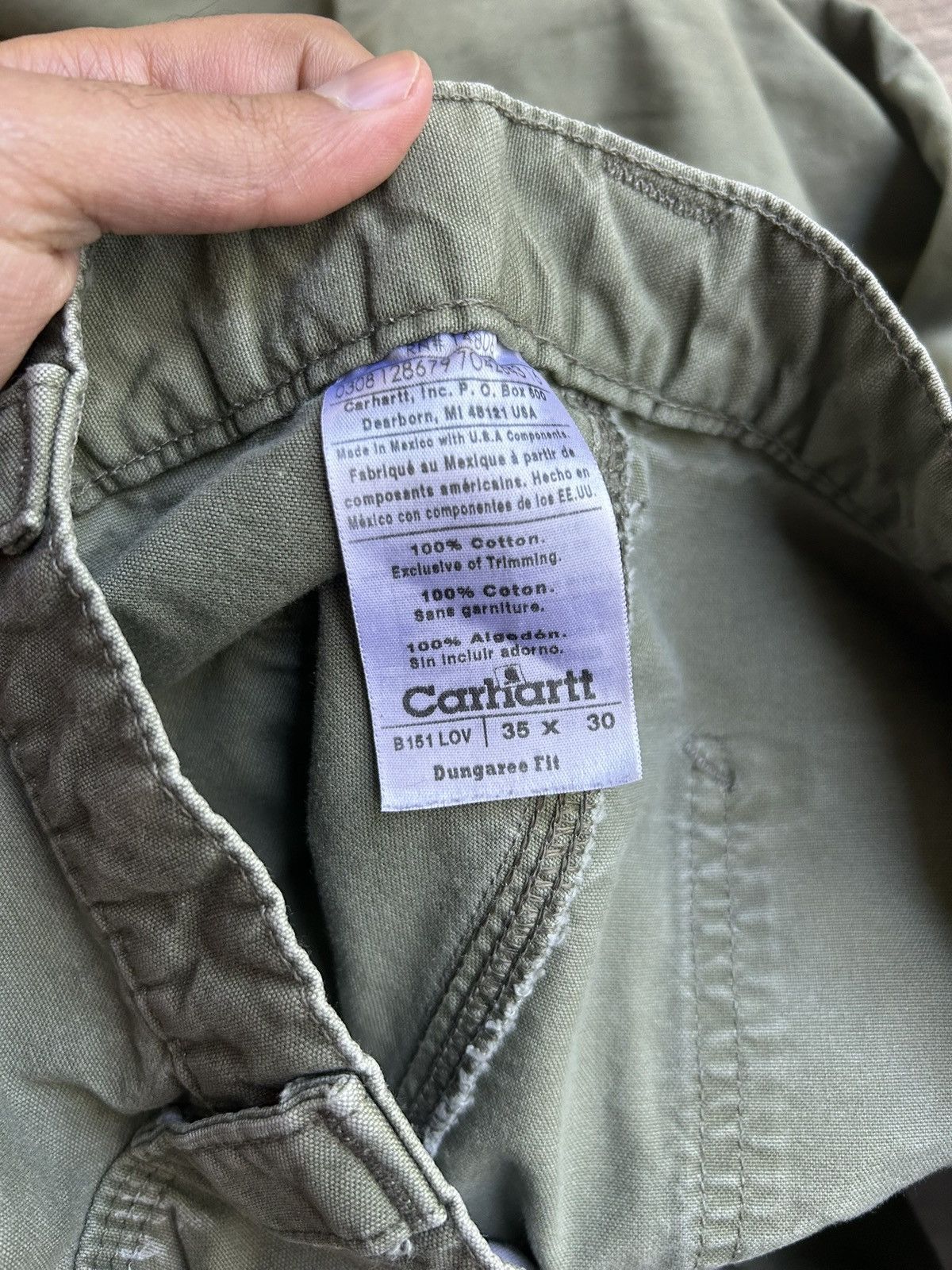 Carhartt Carhartt Carpenter Pants Size US 35 - 3 Thumbnail