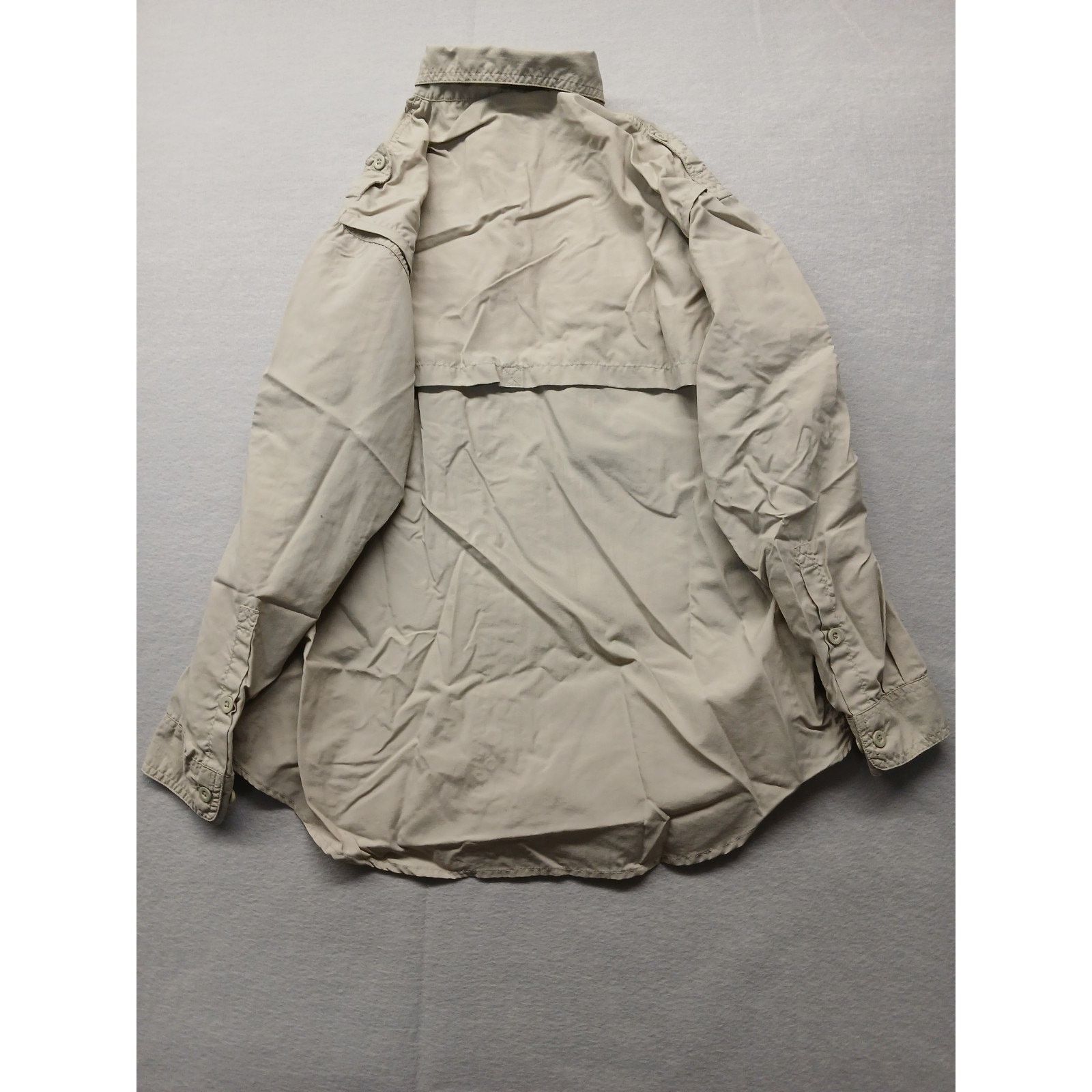 Cabelas Cabelas Hunting (Small) Beige Rain Resistant Button Shirt Size US S / EU 44-46 / 1 - 8 Thumbnail