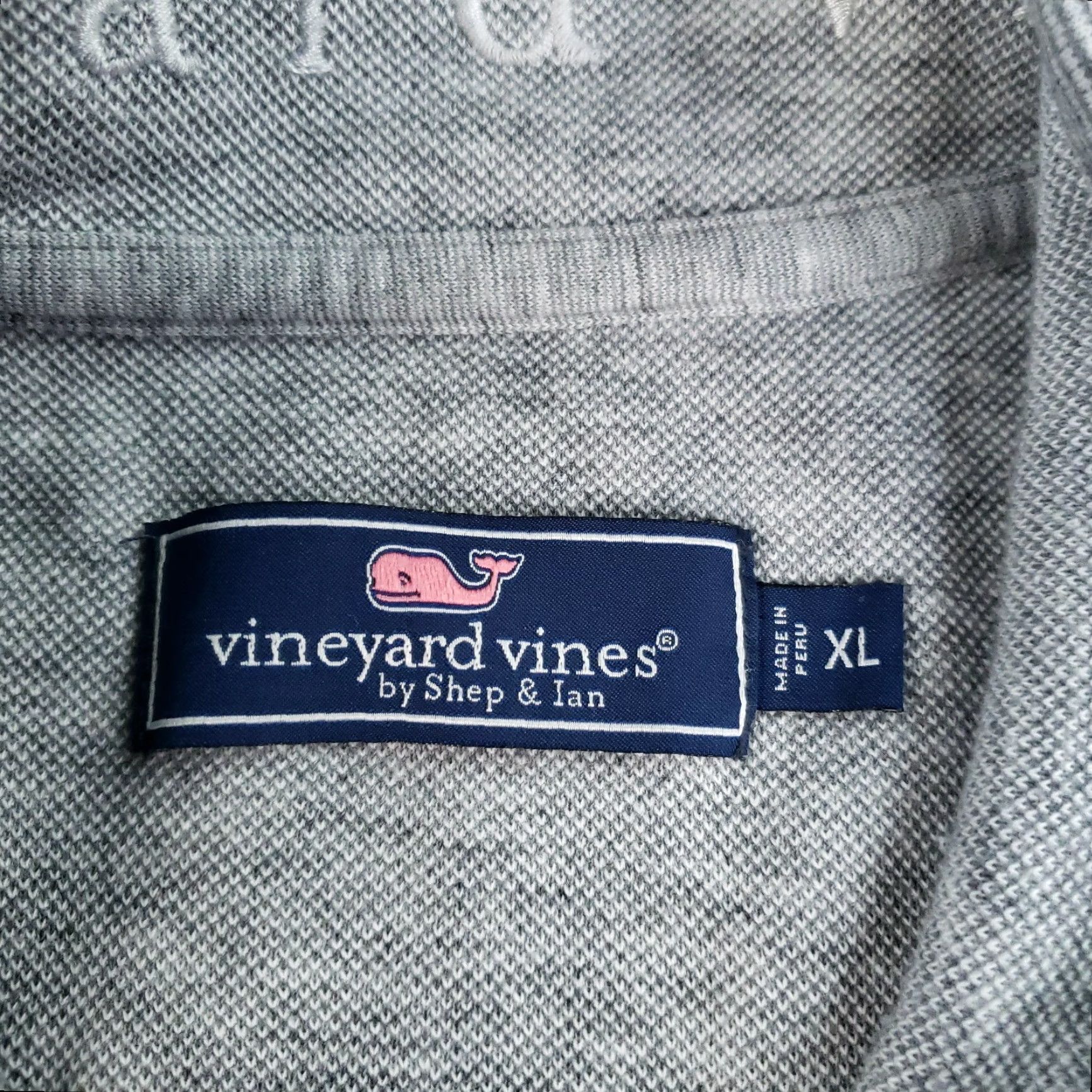 Vineyard Vines Vineyard Vines Sweatshirt Mens XL Gray Mock Neck 1/4 Zip Pullover Casual Sweater Size US XL / EU 56 / 4 - 5 Thumbnail
