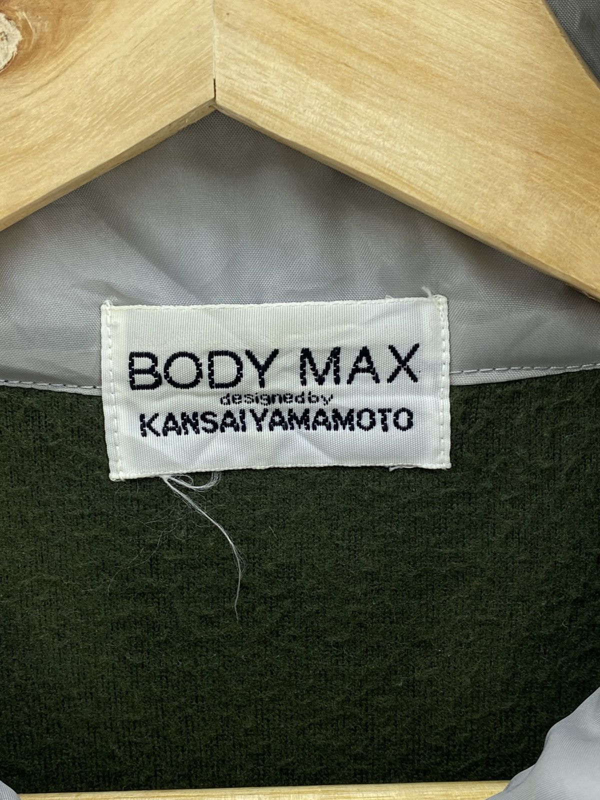Kansai Yamamoto Vintage Y2K Body Max by Kansai Yamamoto Fleece Zipper Jacket Size US M / EU 48-50 / 2 - 12 Thumbnail