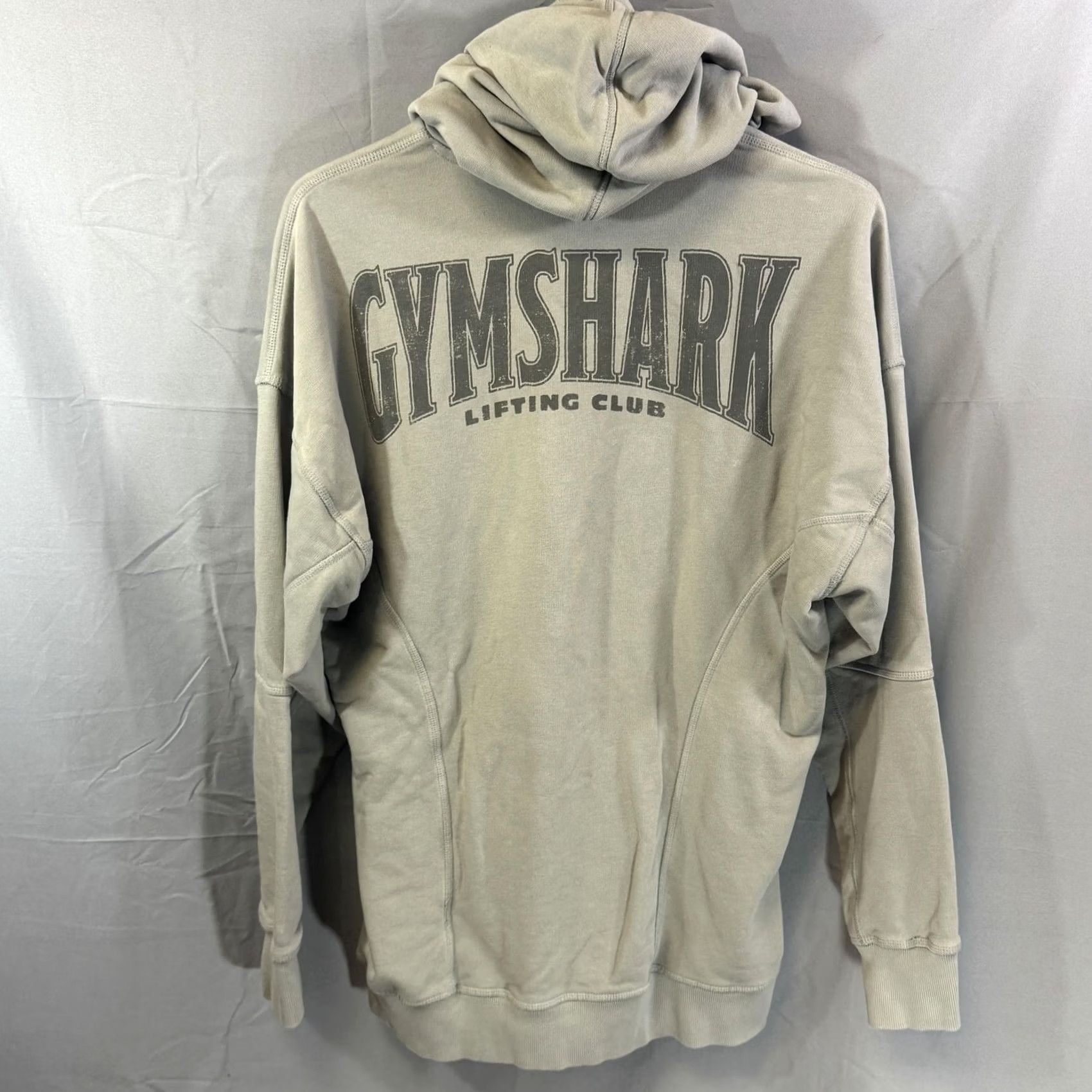 Gymshark GYMSHARK Hoodie Mens Small Gray Lifting Club Pullover Athletic Sweatshirt Logo Size US S / EU 44-46 / 1 - 2 Thumbnail