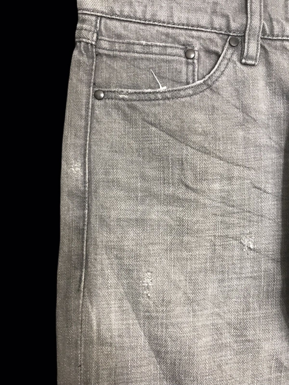 Fadeless 💥ARCHIVAL💥FADELESS JAPANESE DESIGNER DISTRESSED DENIM F160 Size US 28 / EU 44 - 9 Thumbnail