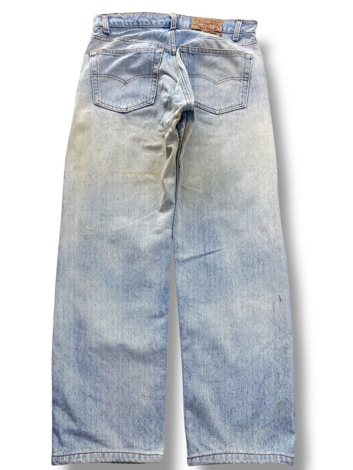 Levi's Levi’s Faded Wash Ripped Style Skinny Leg Jeans Size US 31 - 3 Thumbnail