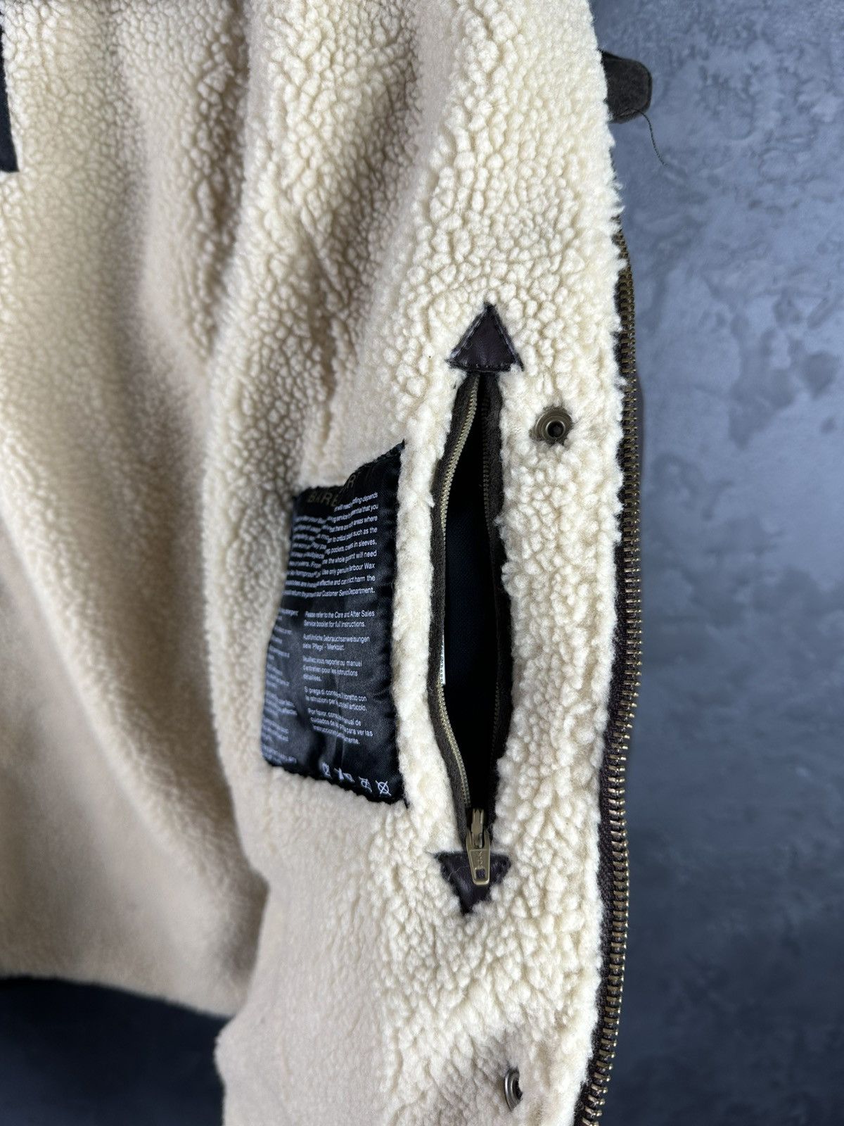 Barbour × Designer Barbour International Margate Wax Jacket Size XL / US 12-14 / IT 48-50 - 11 Thumbnail