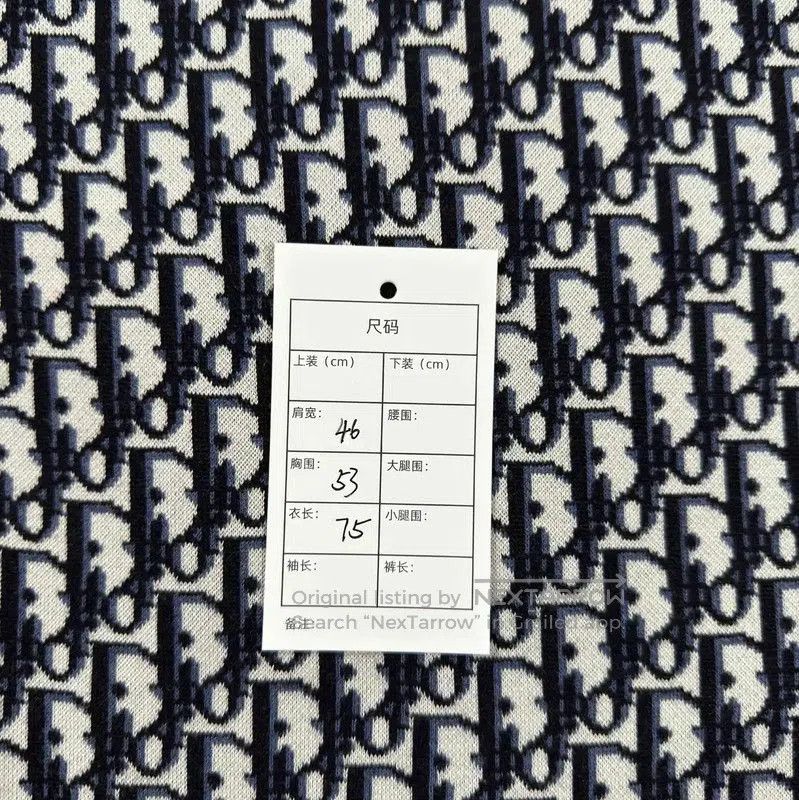 Dior Dior Blue Cotton Long Sleeve Shirt for Men . Size US M / EU 48-50 / 2 - 5 Thumbnail