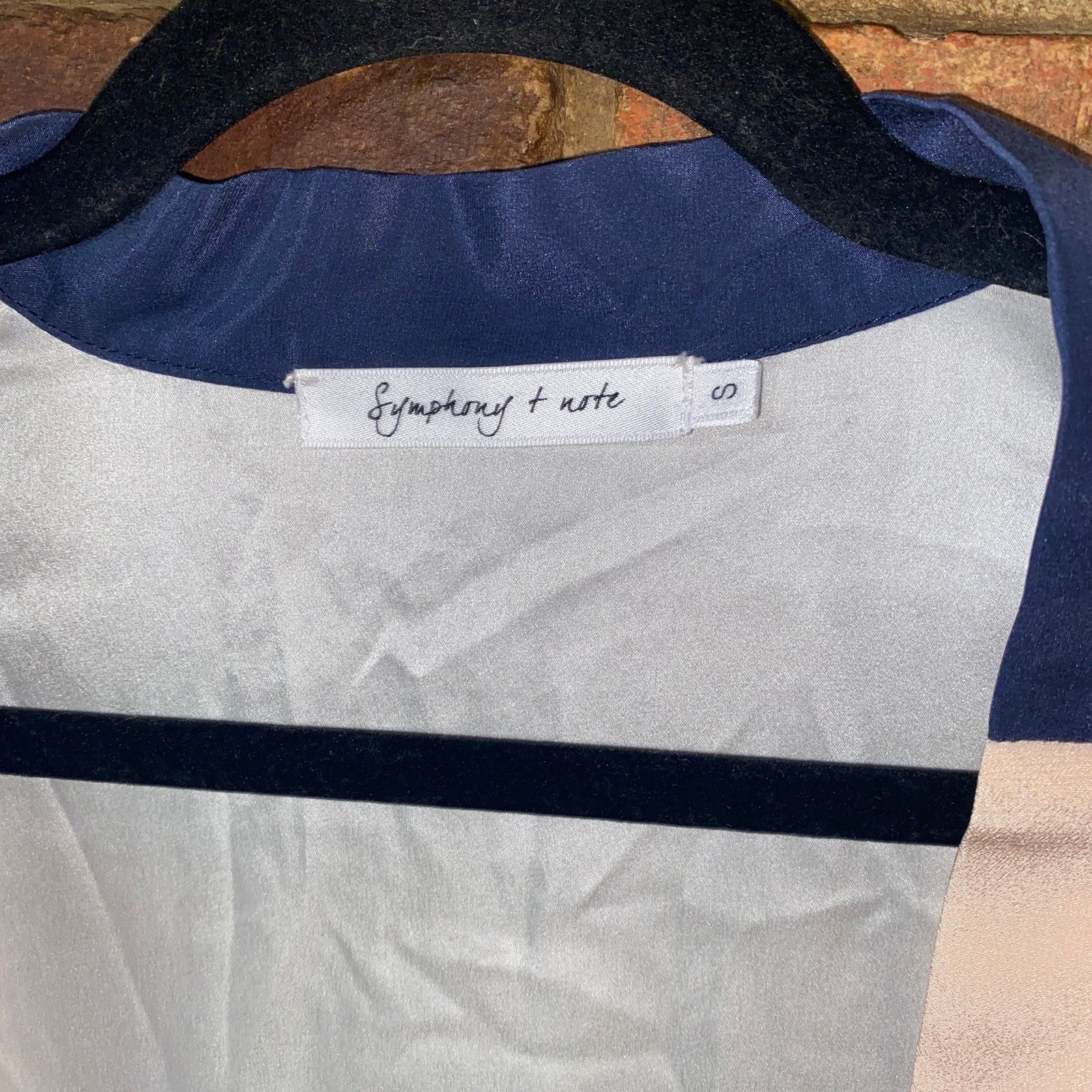 Other NWT Symphony + Note White Surplice Sleeveless Blouse Small Size S / US 4 / IT 40 - 4 Thumbnail