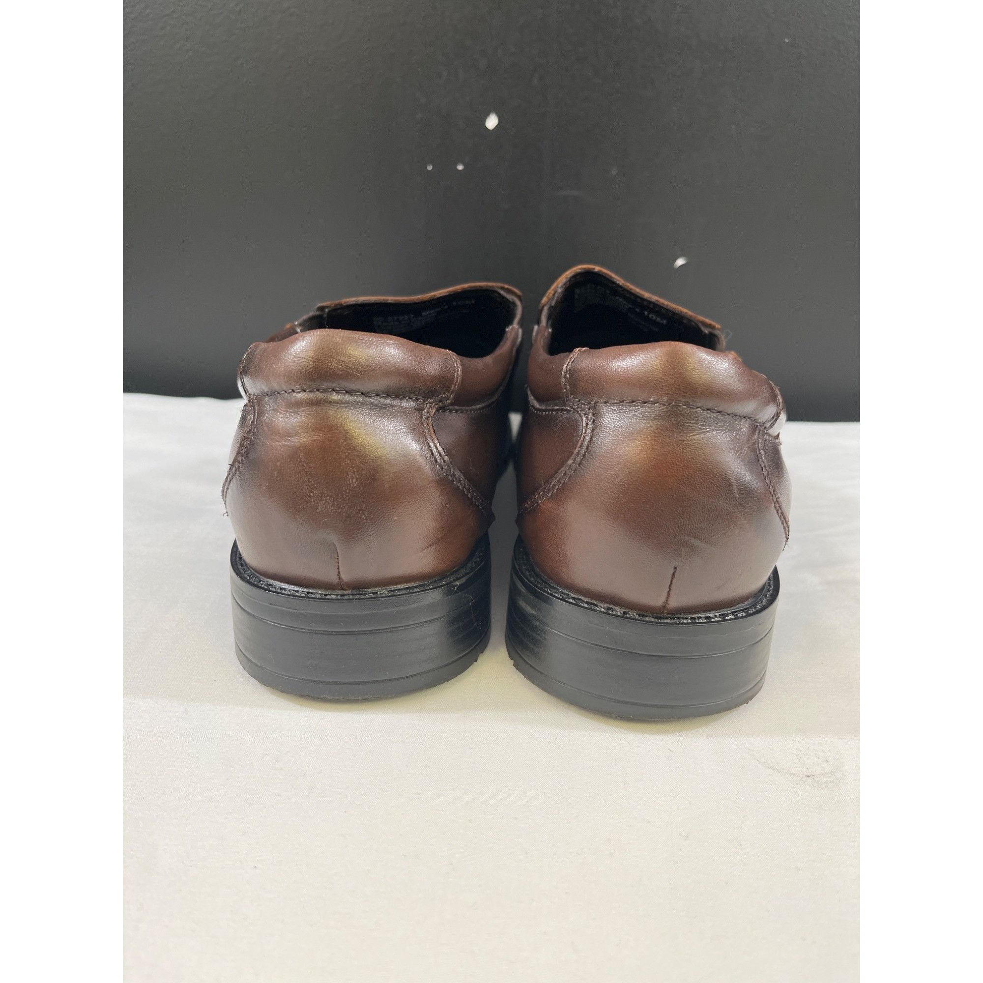 Dockers Dockers 90-27227 Men's Brown Leather Shoes/Loafers Size 10M Size US 10 / EU 43 - 4 Thumbnail