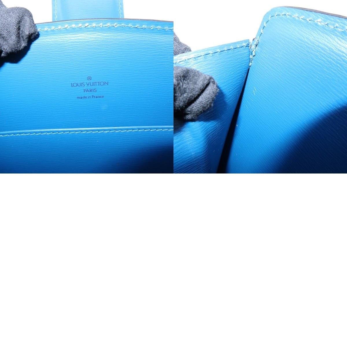 Louis Vuitton Louis Vuitton Epi Capucines Shoulder Bag Leather Blue Size ONE SIZE - 8 Thumbnail