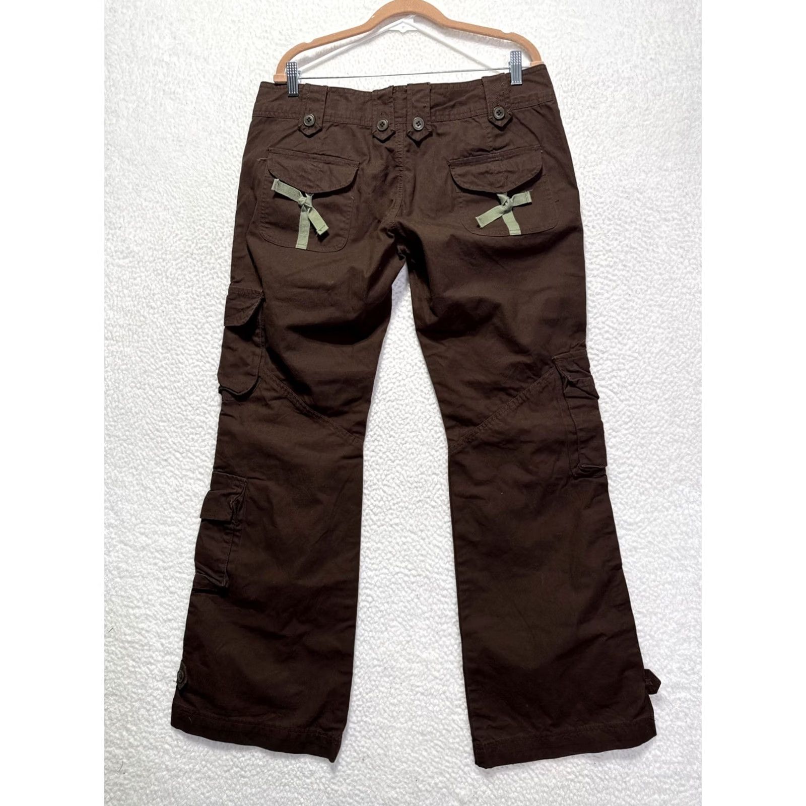 Vintage Molecule Cargo Pants Women’s Brown 2XL 36 in Waist Bootcut Canvas Cotton Size 2XL Regular Pants Mens Womens Boys Girls Size 40" / US 18 - 6 Thumbnail