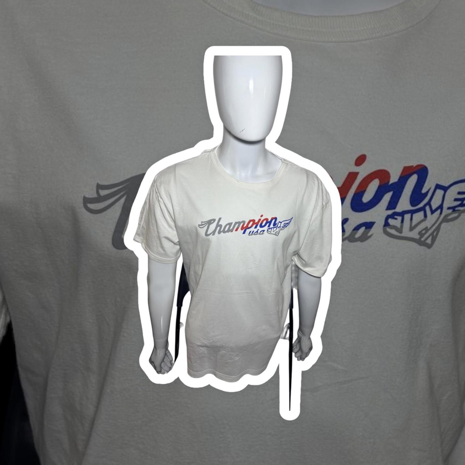 Champion Champion USA Vintage Graphic T-Shirt Size US XL / EU 56 / 4 - 1 Thumbnail