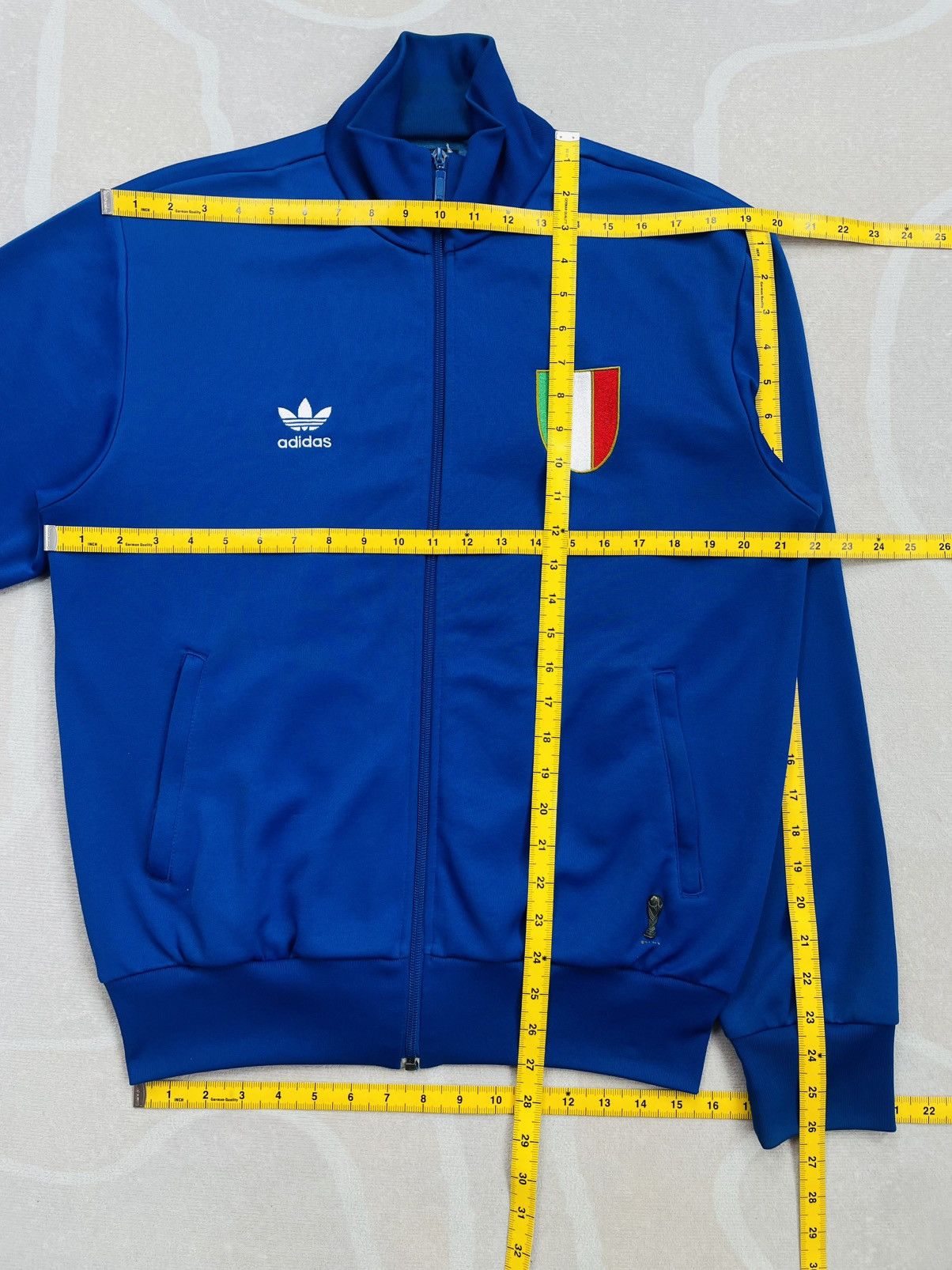 Adidas VINTAGE ADIDAS ITALIA TRACKTOP Size US M / EU 48-50 / 2 - 22 Thumbnail