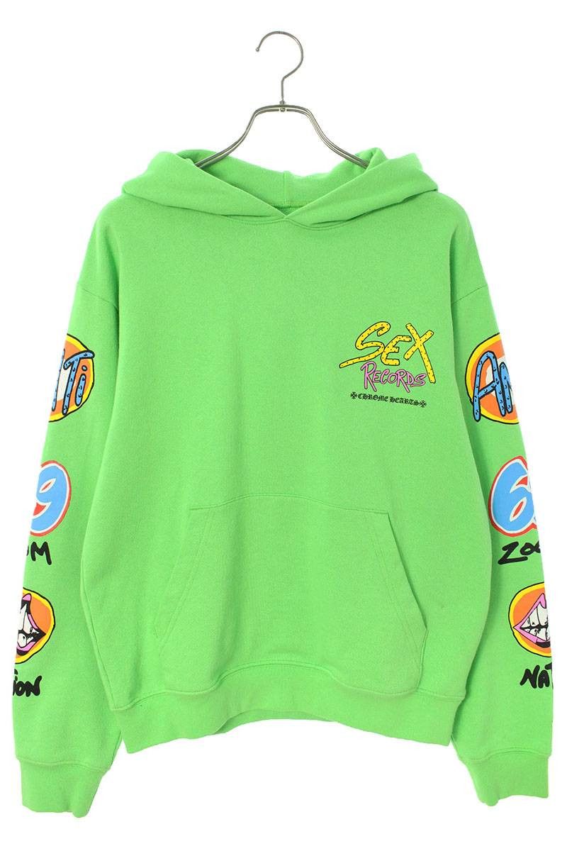 Chrome Hearts Chrome Hearts Matty Boy Sex Records Hoodie Size US M / EU 48-50 / 2 - 1 Thumbnail