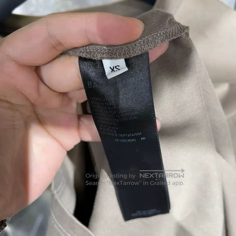 Balenciaga Balenciaga Destroyed Letter Logo Short Sleeve Size US XS / EU 42 / 0 - 5 Thumbnail