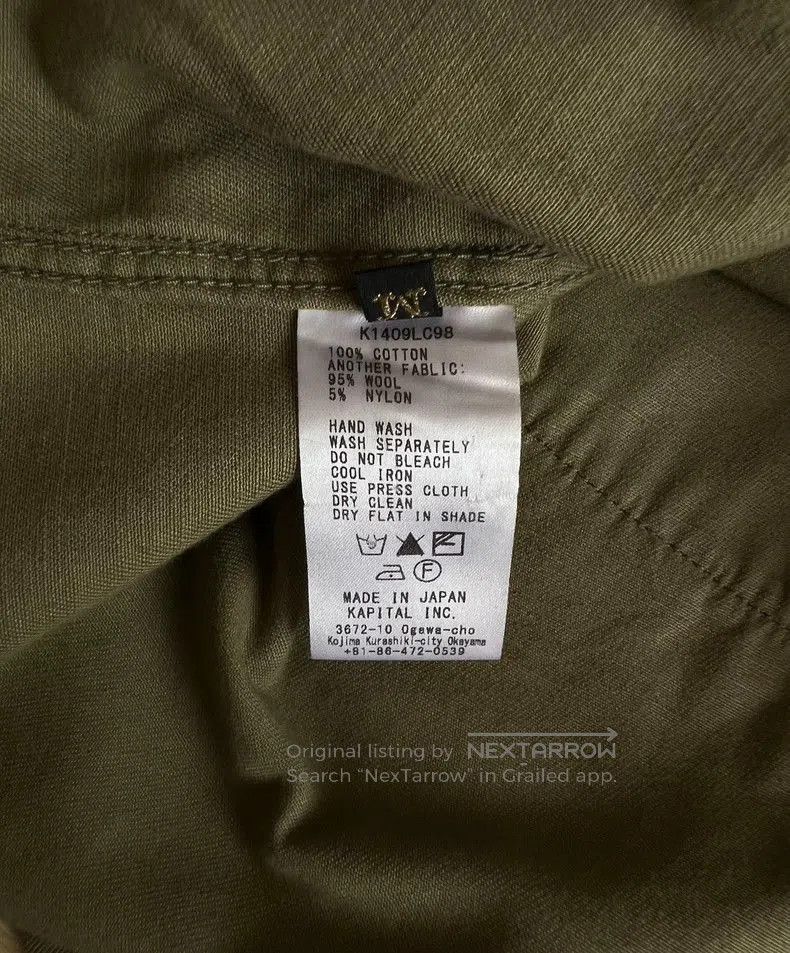 Kapital Kapital Hirata Kazuhiro Nissan collar pullover jacket . Size US M / EU 48-50 / 2 - 9 Thumbnail