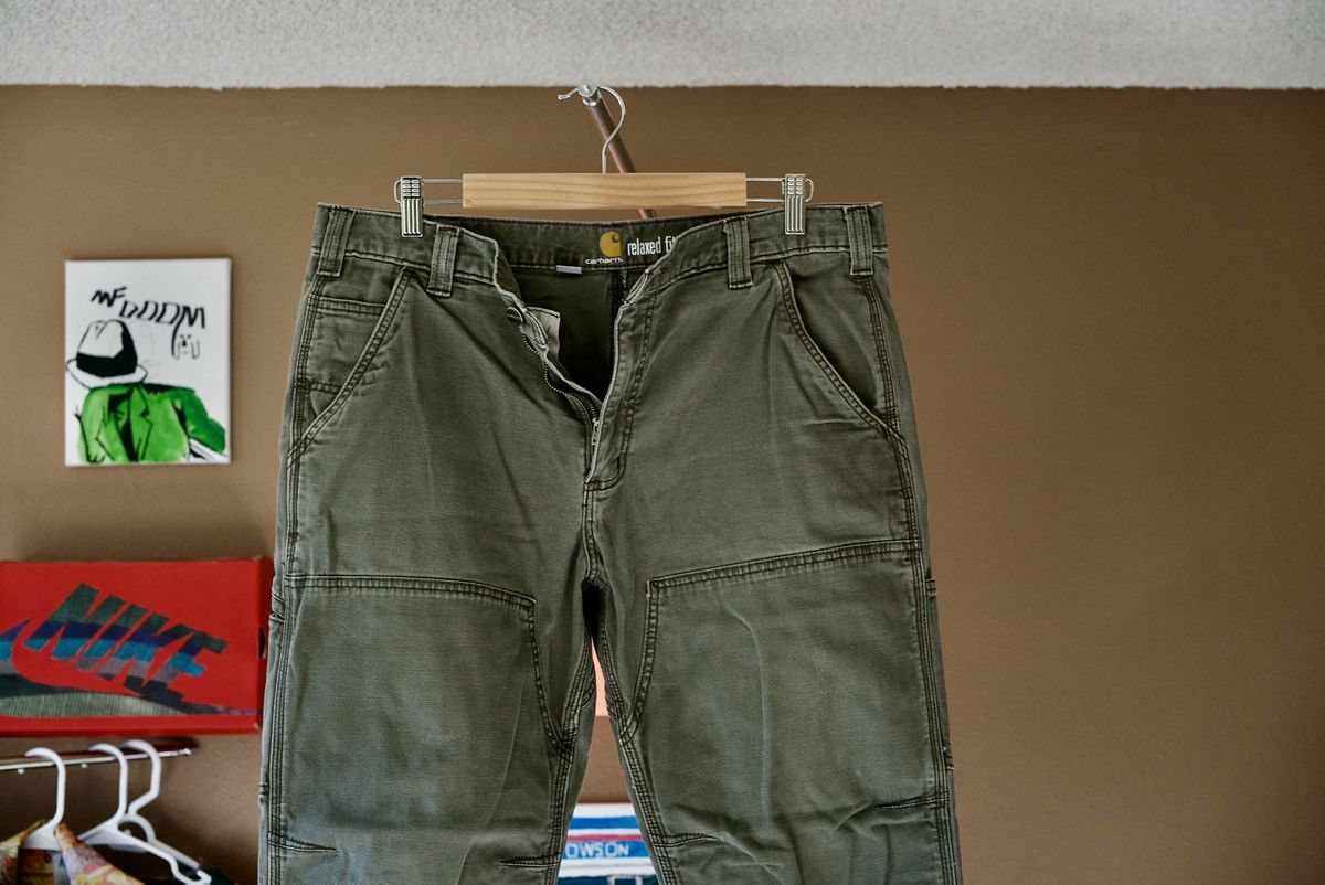 Carhartt Carhartt Double Knee Work Pants 36x32 Size US 36 / EU 52 - 3 Thumbnail