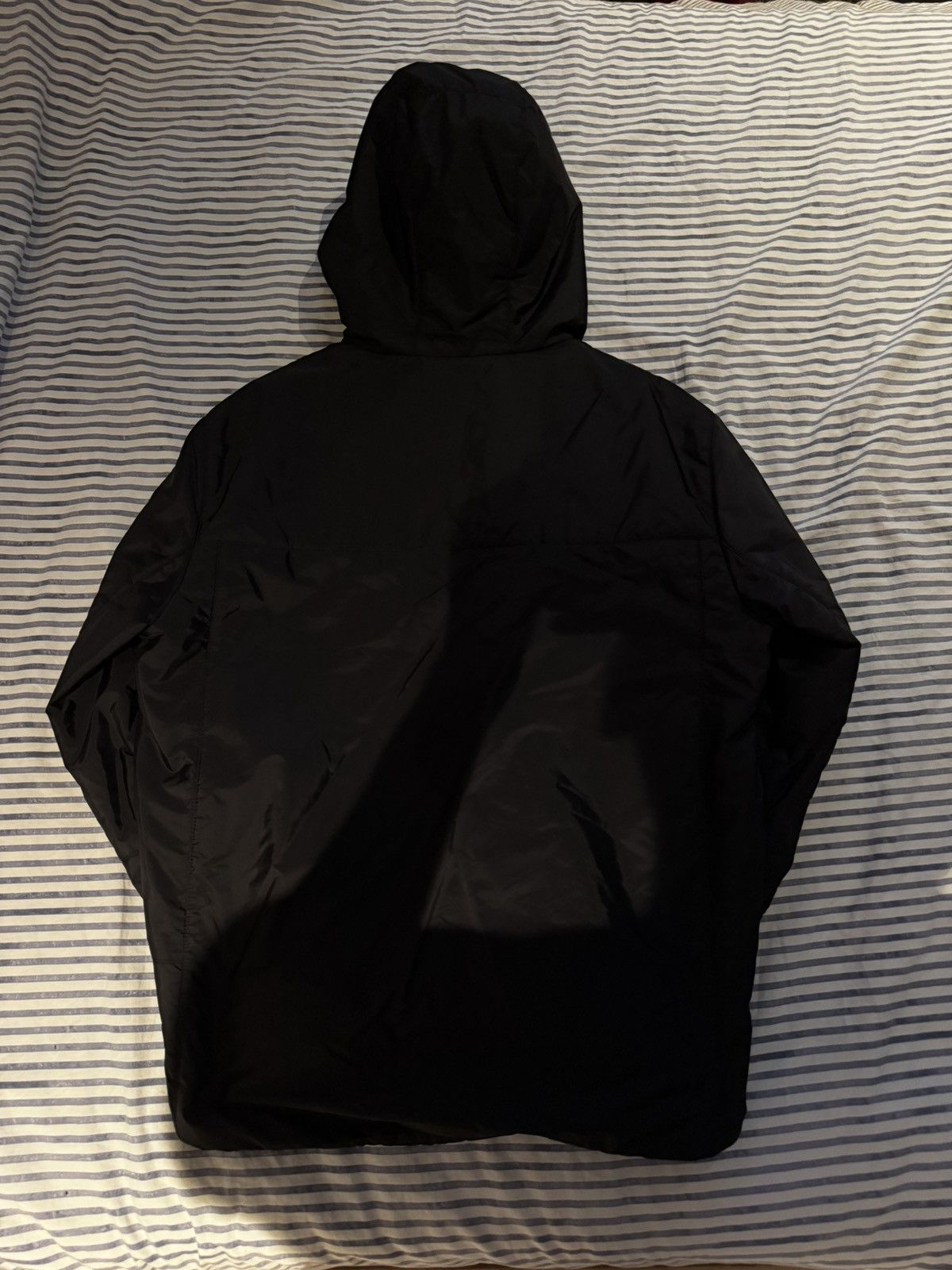 Prada Prada Milano Laminated Nylon Padded Jacket Blk Size 56 L/XL Size US XL / EU 56 / 4 - 5 Thumbnail