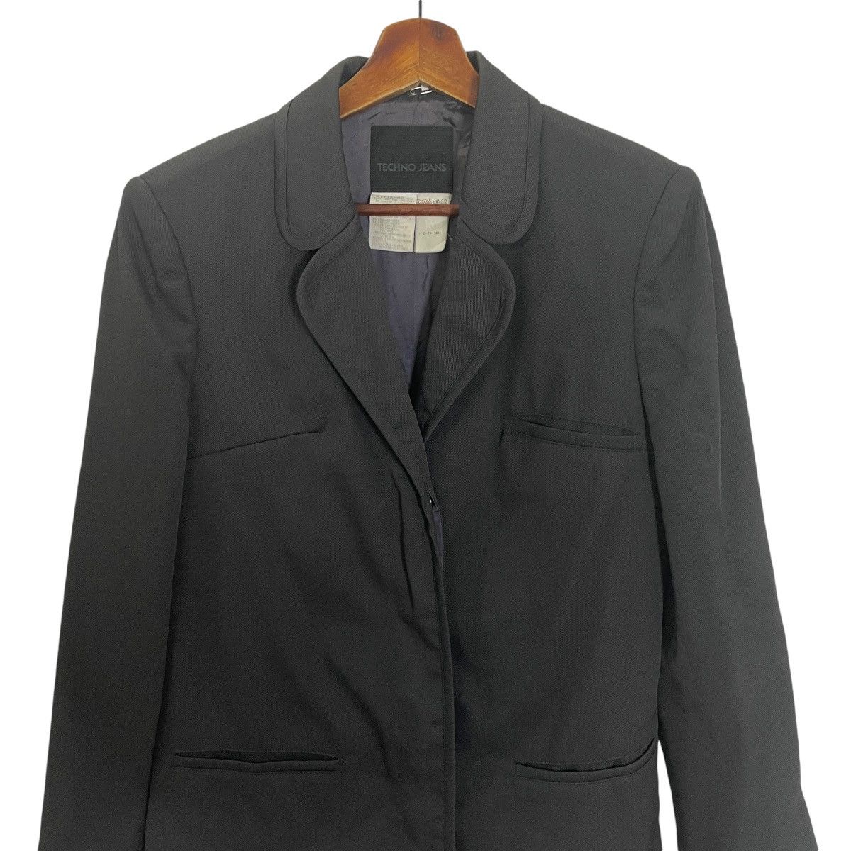 Versace Vintage Versace Techno Jeans Coat Jacket Size M / US 6-8 / IT 42-44 - 4 Thumbnail