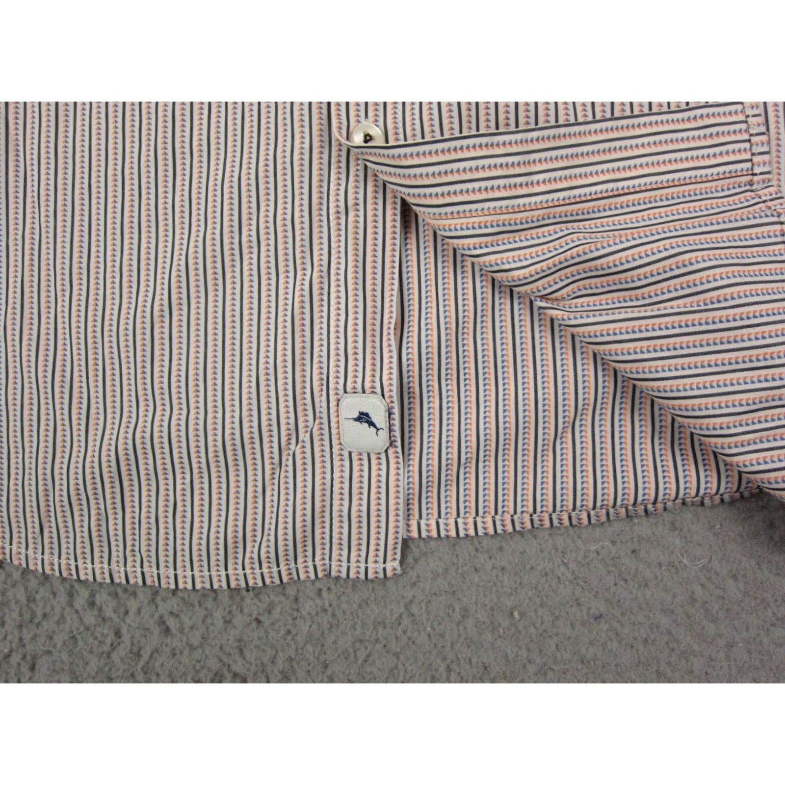 Tommy Bahama Tommy Bahama Shirt Adult Large L Pink Island Modern Fit Geometric Mens Size US L / EU 52-54 / 3 - 7 Thumbnail