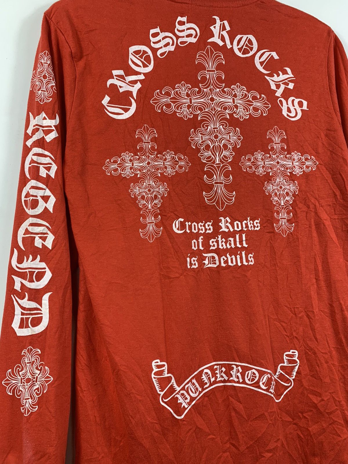 Hysteric Glamour Japanese Cross Rocks Of Skall Long Sleeve Like Ch Size US L / EU 52-54 / 3 - 2 Thumbnail