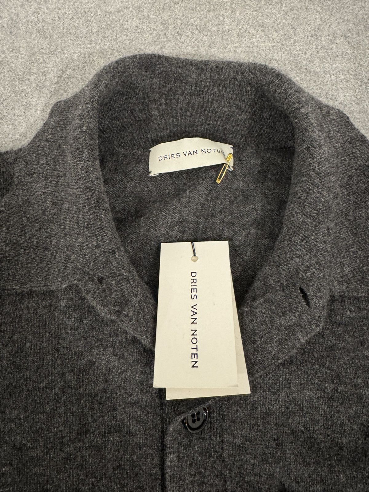 Dries Van Noten Dries Van Noten Cashmere Shirt, Small Size US S / EU 44-46 / 1 - 2 Thumbnail