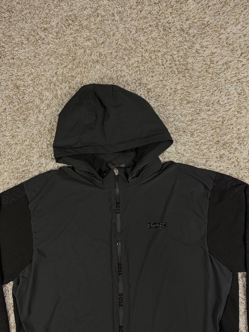 Hugo Boss Hugo Boss Zimon Mirror Jacket Moisture Management Black Size US XXL / EU 58 / 5 - 3 Thumbnail