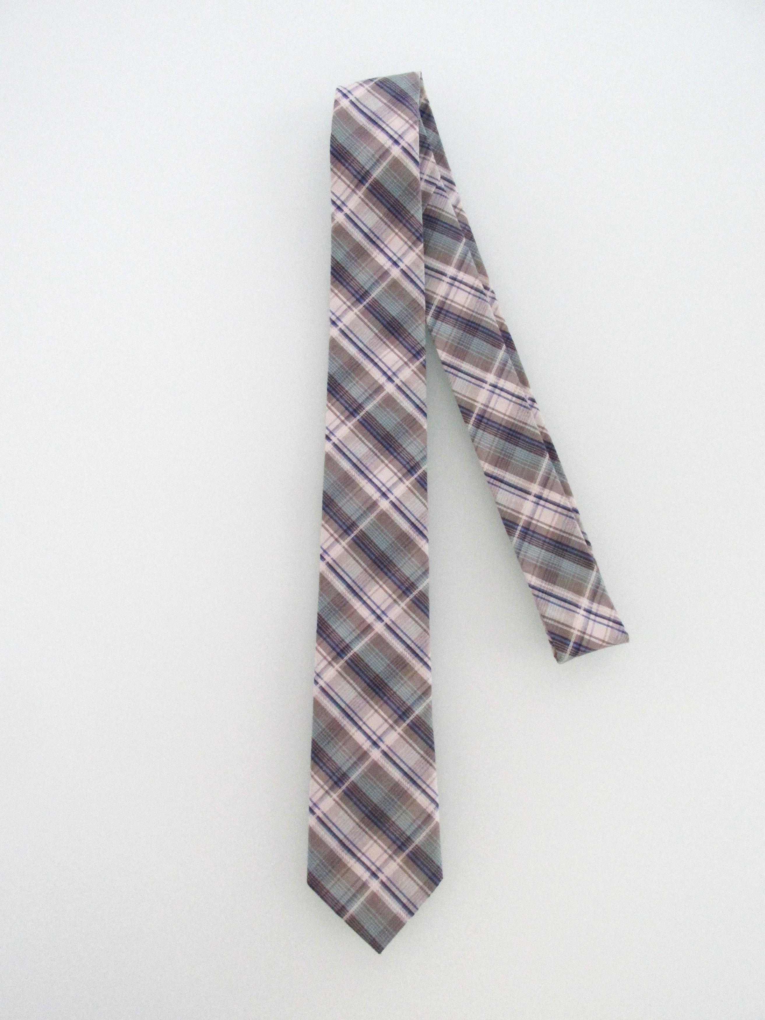 Gap Gap (NWOT) Men's Narrow Cotton Plaid Tie Size ONE SIZE - 1 Thumbnail