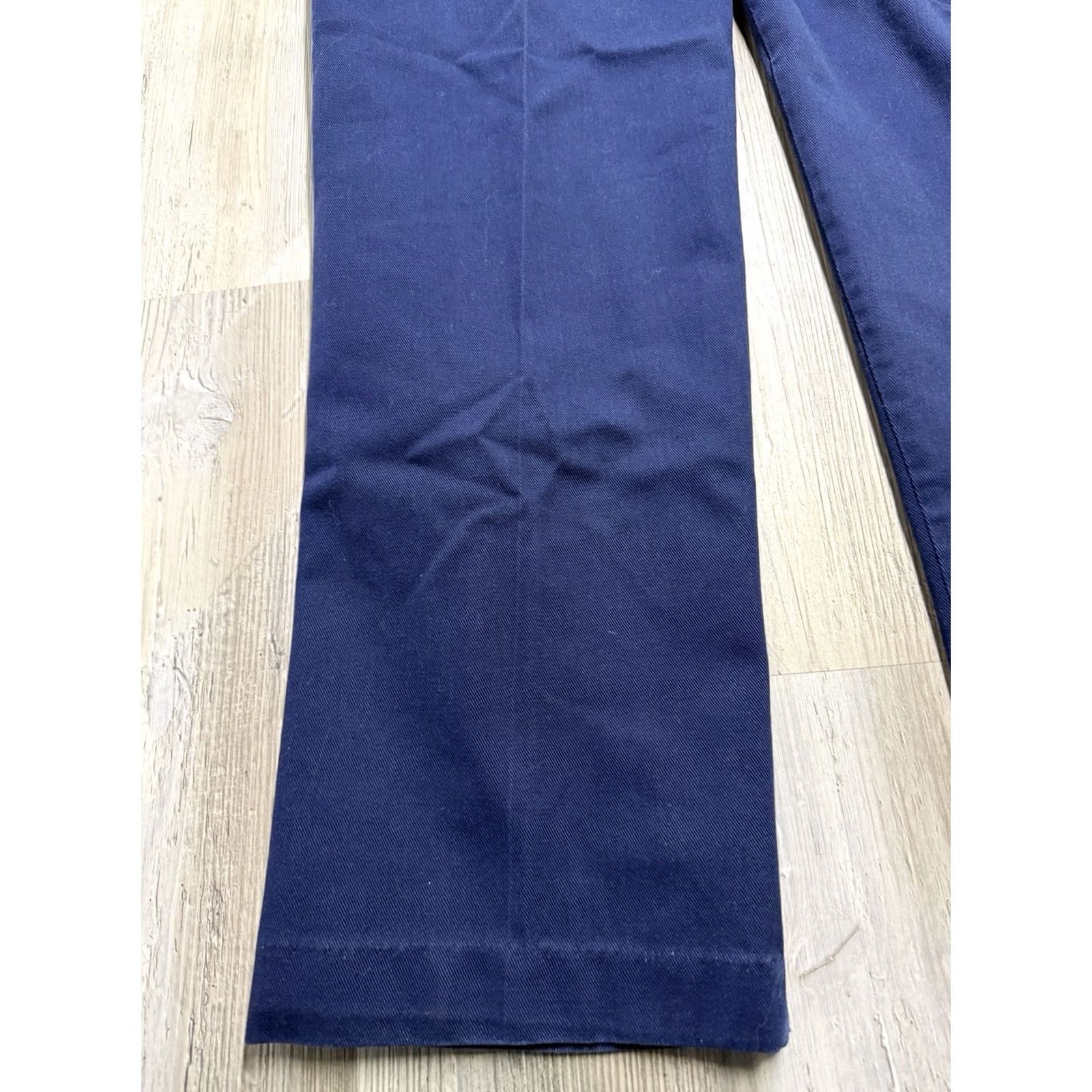 Red Kap Vintage Red Kap Navy Blue Work Pants Jeans Chino Style 34 Mens 34x32 Workwear Bagged Size US 34 / EU 50 - 7 Thumbnail