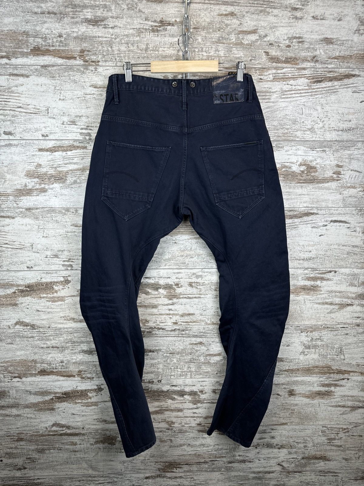 G-Star Mens Vintage G Star Raw arc 3d loose cargo pants denim jeans Size US 33 - 11 Thumbnail
