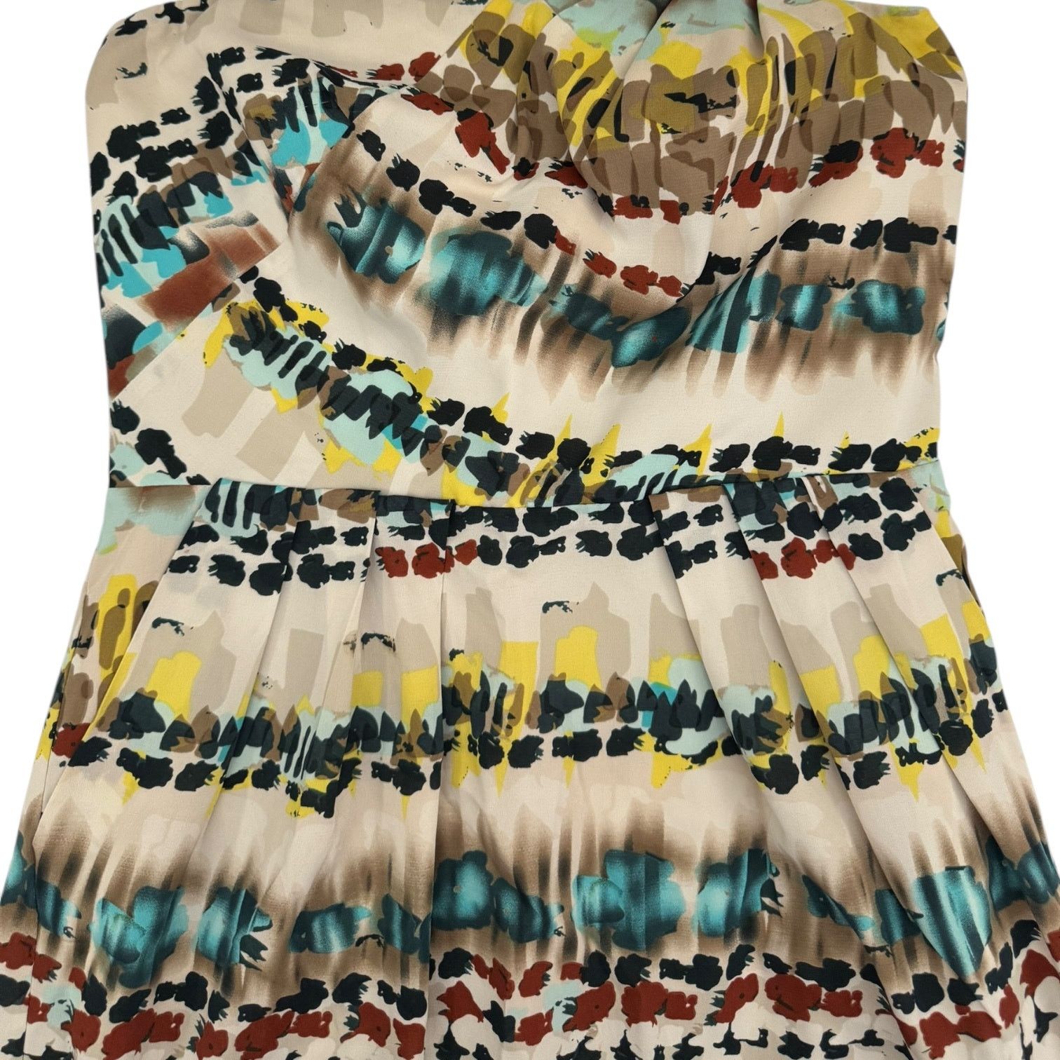 Other The Limited Women’s Retro Patterned Strapless Dress Size 4 Size S / US 4 / IT 40 - 5 Thumbnail