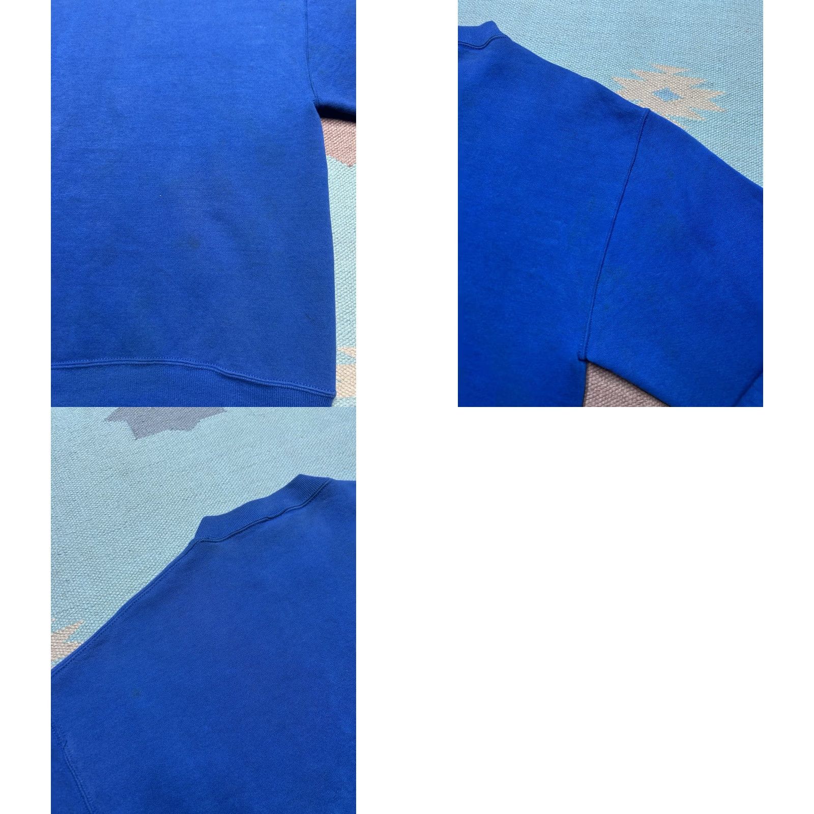 Vintage VINTAGE Russell athletic crewneck sweatshirt blue USA Large Men's Sweatshirt Pullover Size US L / EU 52-54 / 3 - 9 Thumbnail