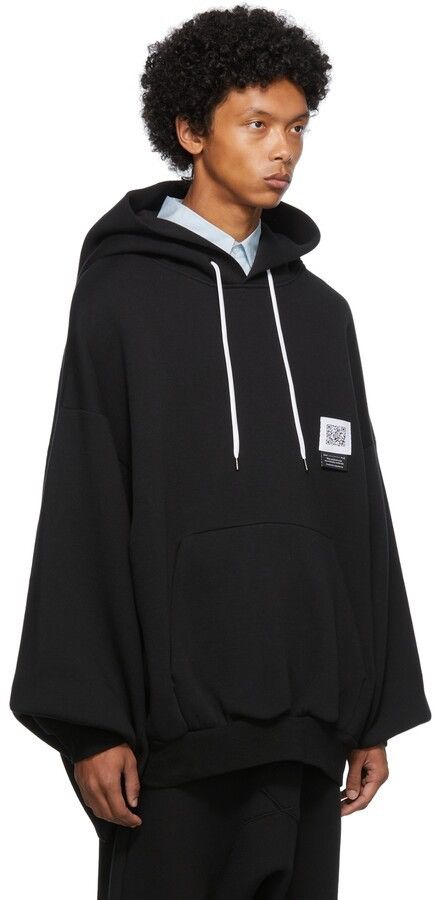 Fumito Ganryu Fumito Ganryu Black Kimono Hoodie Size US L / EU 52-54 / 3 - 8 Thumbnail