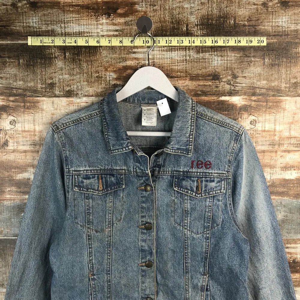 Disney Disney Mickey Mouse Denim Jacket #A1292 Size S / US 4 / IT 40 - 6 Thumbnail