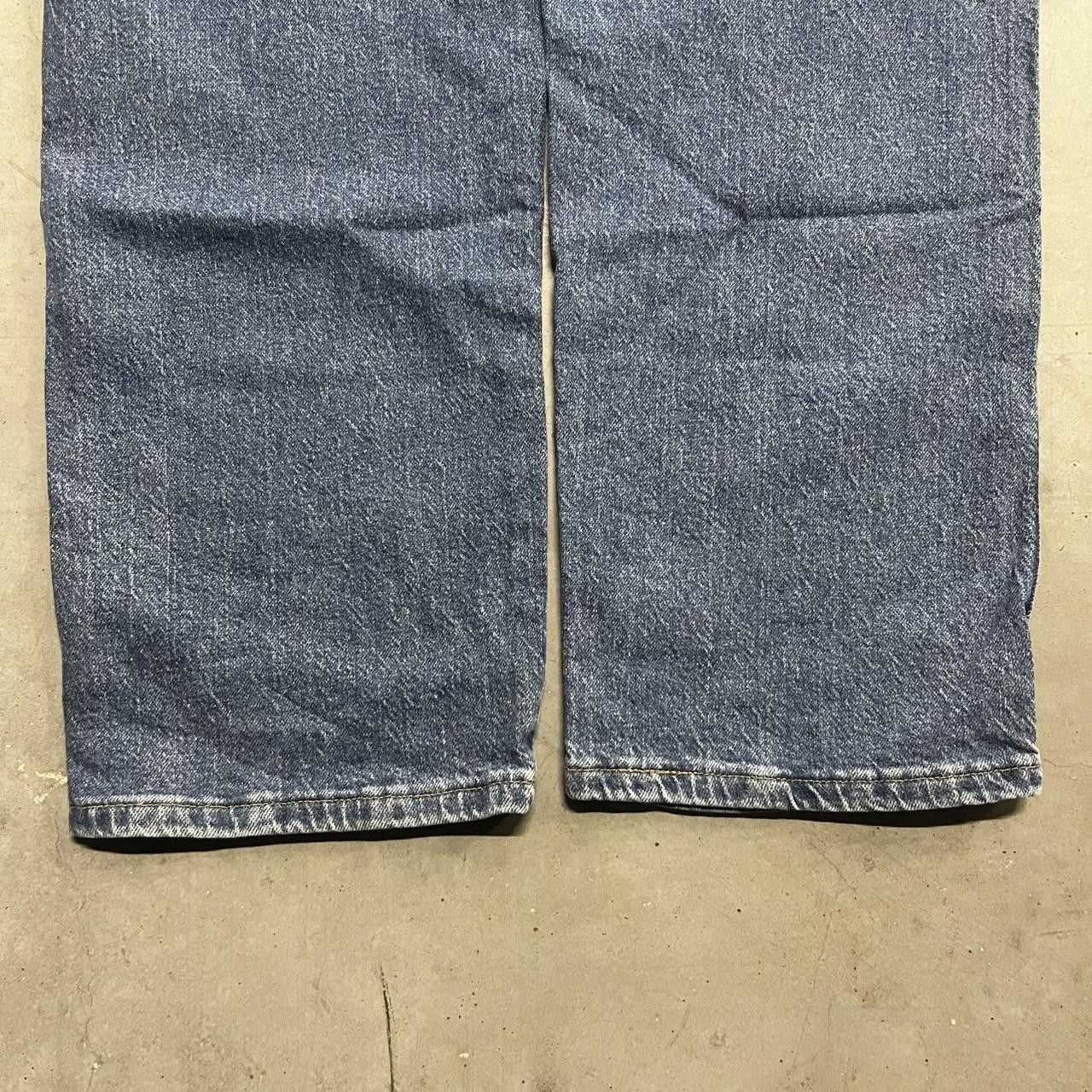 Japanese Brand × Vintage Vintage Y2K Workwear Style Medium Wash Denim Jeans! Size US 38 / EU 54 - 5 Thumbnail