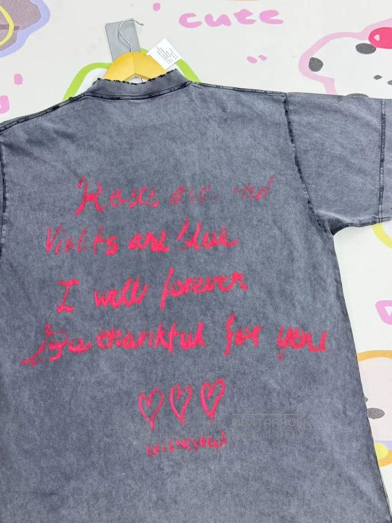Balenciaga Balenciaga Valentine's Day Series Lipstick Graffiti Letter Size US S / EU 44-46 / 1 - 6 Thumbnail